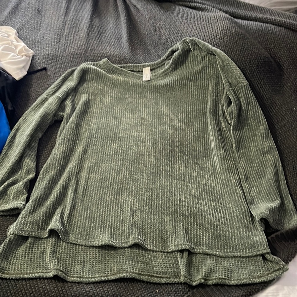 Chenille High low Tunic